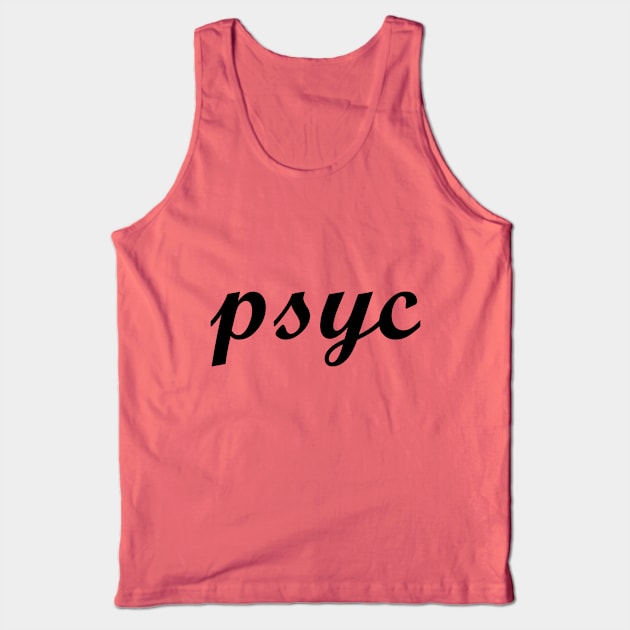 Psyc Tank Top by MandalaHaze